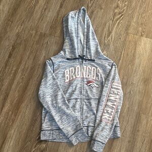 Women’s Denver Broncos Gray Hoodie
